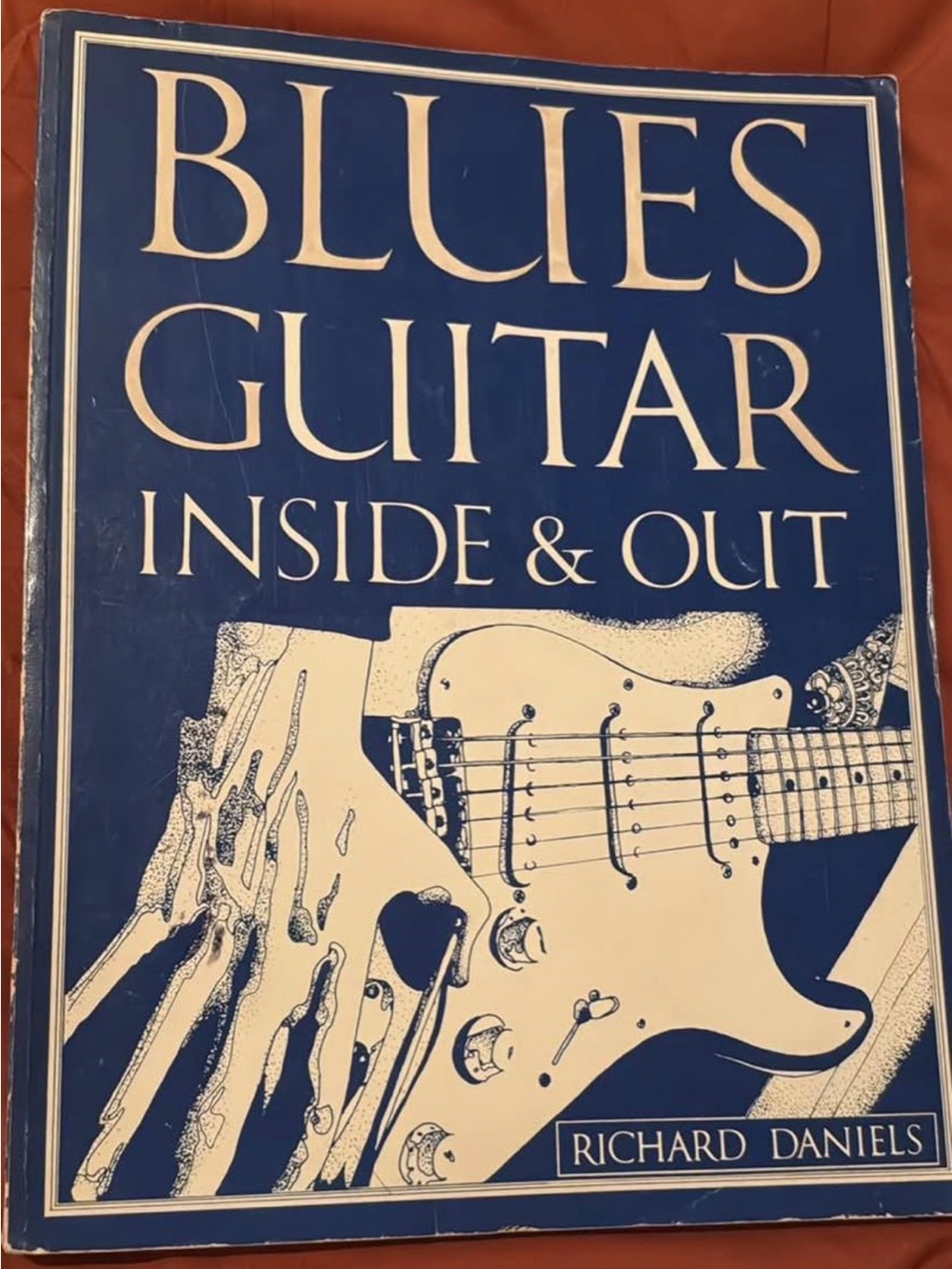 Blues Guitar Inside & Out - Blue and Cream Book Cover